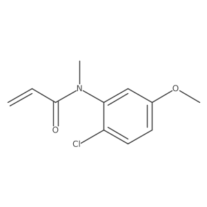 N-(2-Chloro-5-methoxyphenyl)-N-methylprop-2-enamide Structure