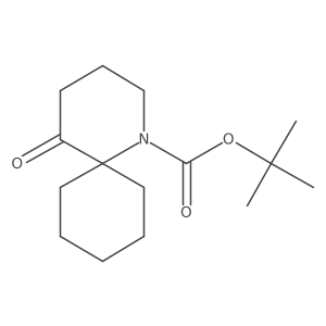 Tert-butyl 5-oxo-1-azaspiro[5.5]undecane-1-carboxylate结构式
