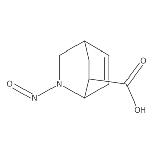 2-Nitroso-2-azabicyclo[2.2.2]oct-7-ene-6-carboxylic acid Structure