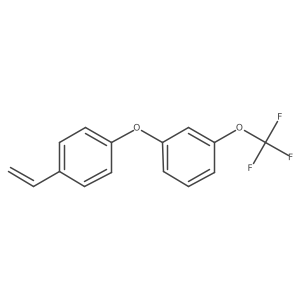 1-(Trifluoromethoxy)-3-(4-vinylphenoxy)benzene Structure