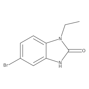 5-Bromo-1-ethyl-1,3-dihydro-benzoimidazol-2-one Structure