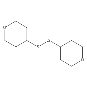 2H-Pyran, 4,4a(2)-dithiobis[tetrahydro- Structure