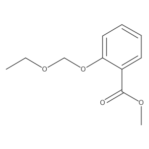Methyl 2-(ethoxymethoxy)benzoate结构式