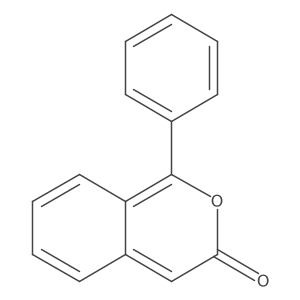 3h-2-Benzopyran-3-one,1-phenyl-结构式