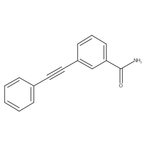3-(Phenylethynyl)benzamide Structure