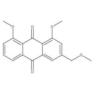 1,8-Dimethoxy-3-(methoxymethyl)-9,10-anthracenedione Structure