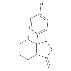 8a-(4-Chlorophenyl)-octahydropyrrolo[1,2-a]pyrimidin-6-one Structure