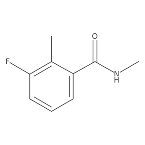 3-fluoro-N,2-dimethylbenzamide Structure