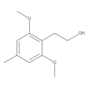 2-(2,6-Dimethoxy-4-methylphenyl)ethan-1-ol结构式