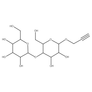 2-Propynyl beta-D-lactopyranoside结构式