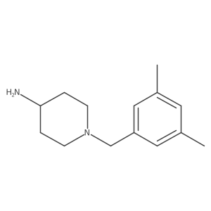 1-(3,5-Dimethylbenzyl)piperidin-4-amine结构式