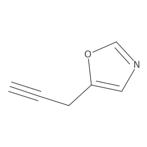 5-Prop-2-ynyl-1,3-oxazole结构式