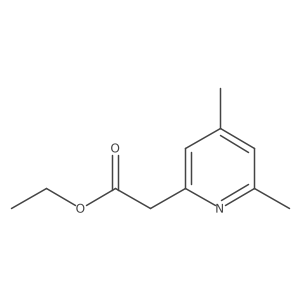 Ethyl (4,6-dimethylpyridin-2-YL)acetate结构式