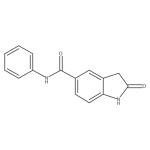 2-oxo-N-phenylindoline-5-carboxamide Structure