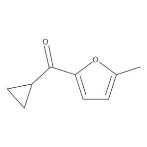 Cyclopropyl(5-methylfuran-2-yl)methanone Structure