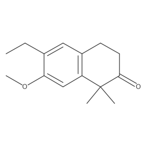 6-Ethyl-7-methoxy-1,1-dimethyl-3,4-dihydro-1H-naphthalen-2-one结构式