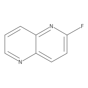 2-Fluoro-1,5-naphthyridine结构式