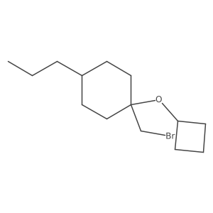 1-(Bromomethyl)-1-cyclobutoxy-4-propylcyclohexane Structure
