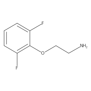 2-(2,6-Difluorophenoxy)ethylamine结构式
