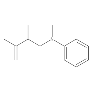 Benzenamine, N-(2,3-dimethyl-3-buten-1-yl)-N-methyl-结构式