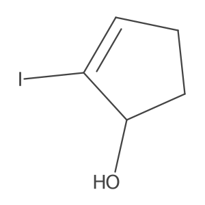 2-Iodocyclopent-2-en-1-ol Structure