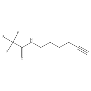 6-Trifluoroacetamido-1-hexyne Structure