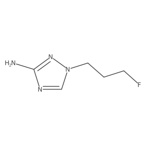 1-(3-Fluoropropyl)-1h-1,2,4-triazol-3-amine Structure