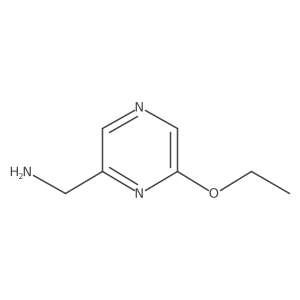 (6-Ethoxypyrazin-2-yl)methanamine结构式