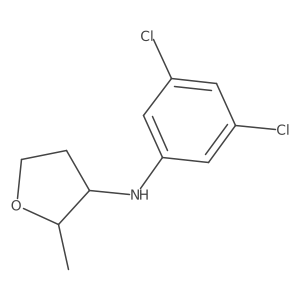 N-(3,5-Dichlorophenyl)-2-methyloxolan-3-amine Structure