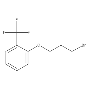 1-(3-Bromopropoxy)-2-(trifluoromethyl)benzene结构式