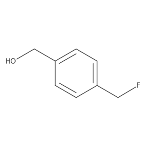 [4-(Fluoromethyl)phenyl]methanol结构式