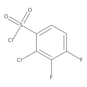 2-Chloro-3,4-difluorobenzenesulfonylchloride Structure