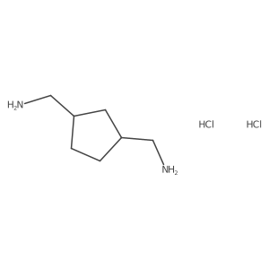 [3-(Aminomethyl)cyclopentyl]methanamine dihydrochloride结构式