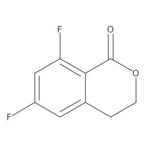 6,8-Difluoro-3,4-dihydroisochromen-1-one结构式