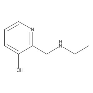 2-[(Ethylamino)methyl]-3-pyridinol结构式