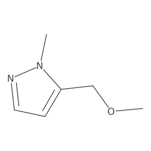 5-(methoxymethyl)-1-methyl-1H-pyrazole结构式
