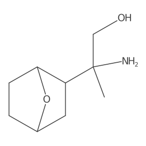 2-Amino-2-{7-oxabicyclo[2.2.1]heptan-2-yl}propan-1-ol Structure