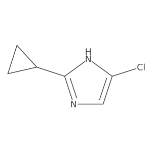 5-chloro-2-cyclopropyl-1H-imidazole Structure