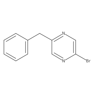 2-Benzyl-5-bromopyrazine Structure