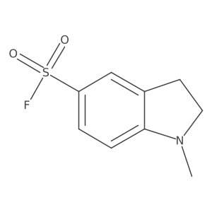 1-methyl-2,3-dihydro-1H-indole-5-sulfonyl fluoride Structure
