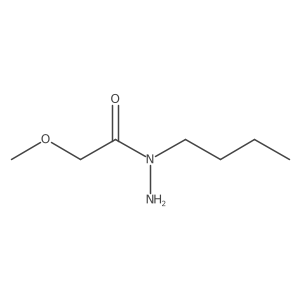 N-butyl-2-methoxyacetohydrazide Structure
