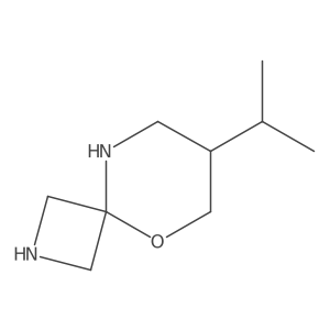 7-(Propan-2-yl)-5-oxa-2,9-diazaspiro[3.5]nonane结构式