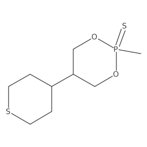 2-Methyl-5-(thian-4-yl)-1,3,2lambda5-dioxaphosphinane-2-thione Structure