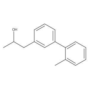 (2S)-1-[3-(2-methylphenyl)phenyl]propan-2-ol Structure