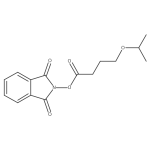 1,3-dioxo-2,3-dihydro-1H-isoindol-2-yl 4-(propan-2-yloxy)butanoate Structure