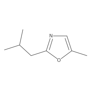 5-Methyl-2-(2-methylpropyl)-1,3-oxazole Structure