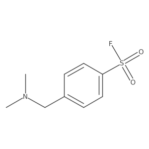 4-[(Dimethylamino)methyl]benzene-1-sulfonyl fluoride结构式