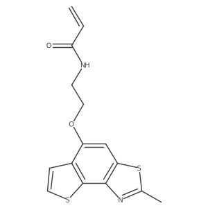 N-[2-(2-Methylthieno[2,3-e][1,3]benzothiazol-5-yl)oxyethyl]prop-2-enamide Structure