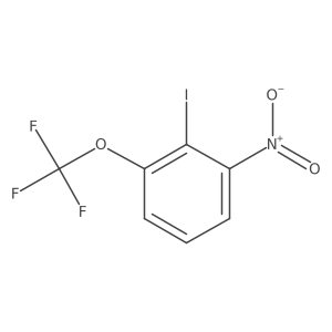 2-Iodo-3-(trifluoromethoxy)nitrobenzene结构式