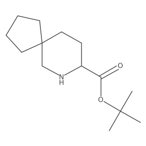 Tert-butyl 7-azaspiro[4.5]decane-8-carboxylate Structure